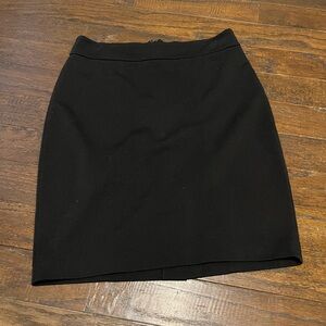 GAP Ponte Knit Black Pencil Skirt